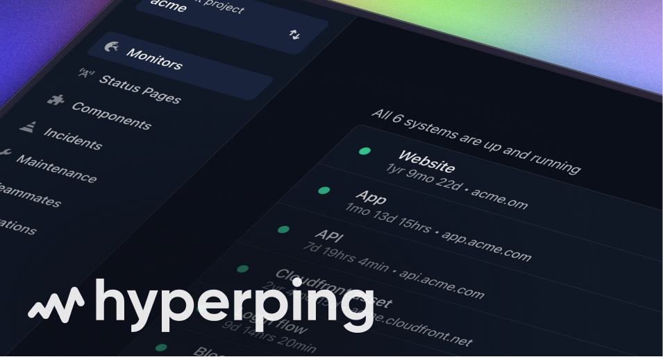 Hyperping for free