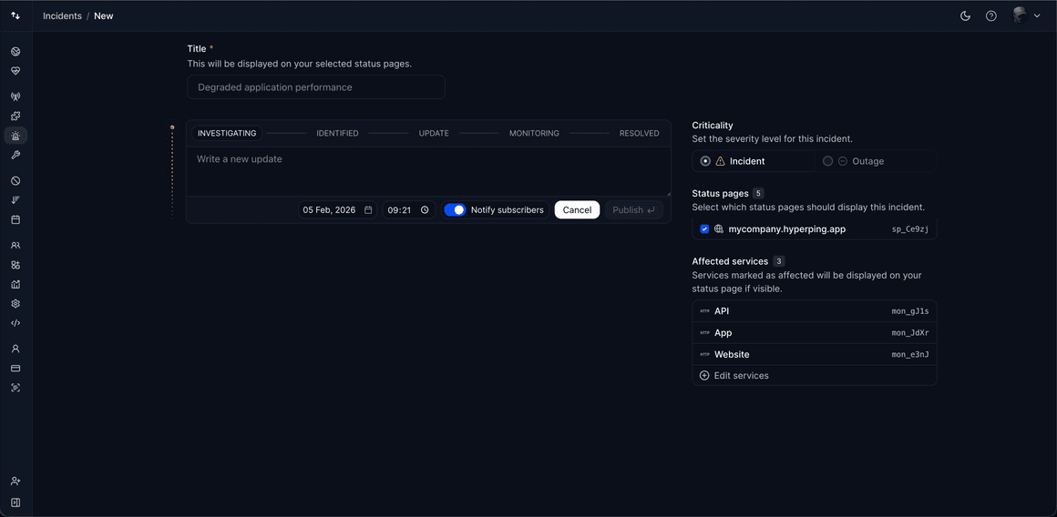 Changelog: Audit Logs, Incident Revamp, Silent Incidents
