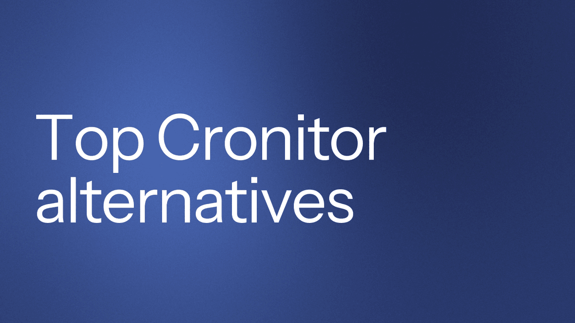 Best Cronitor Alternatives in 2026 [30 Analyzed, Top 5 Picks]